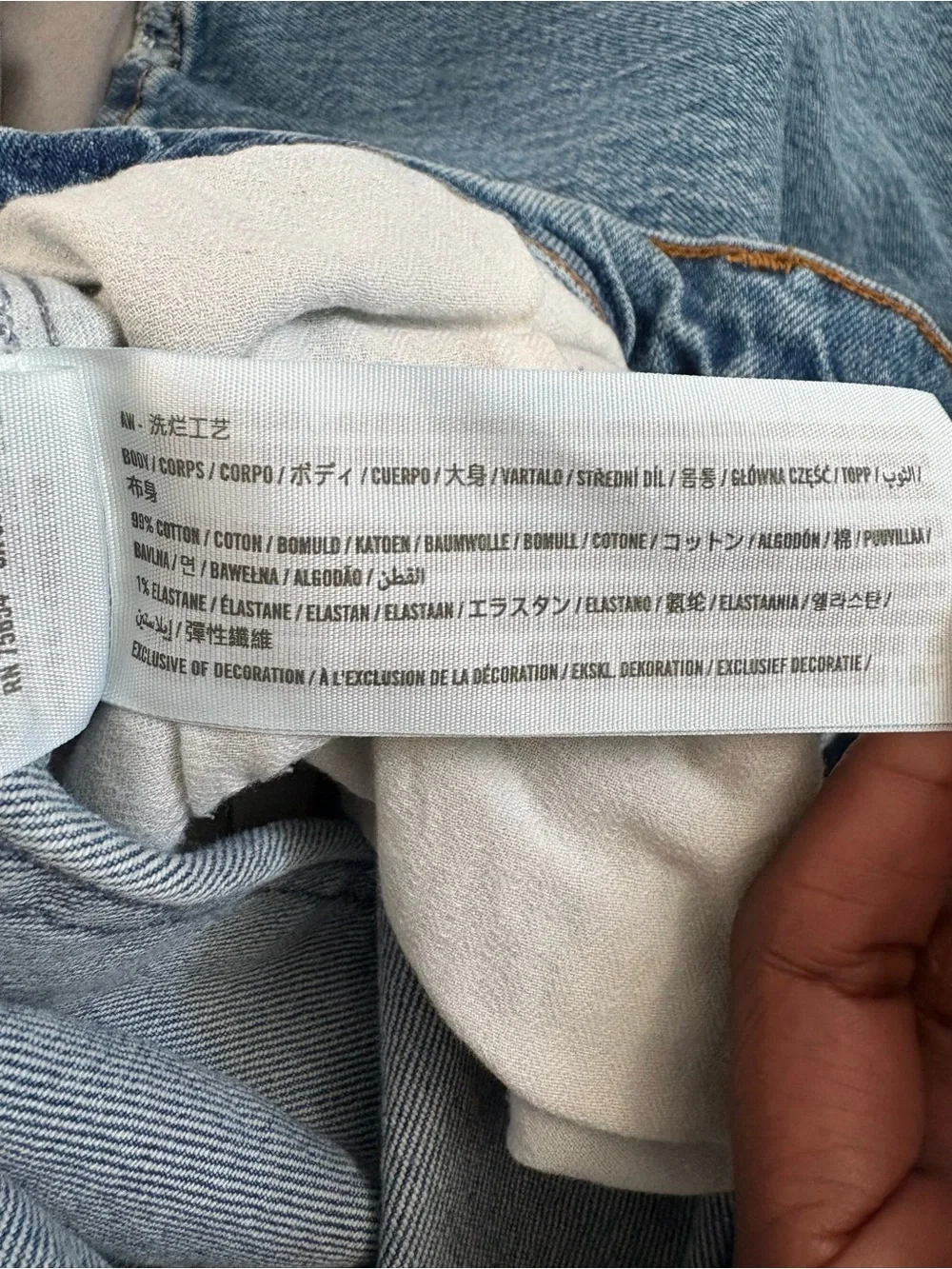 Abercrombie Curve Love '90s Straight Jeans 30 10S - Picture 6 of 7